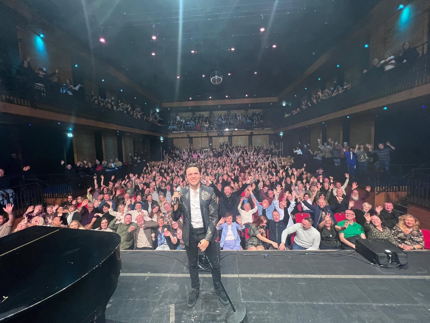 Audience at the show
