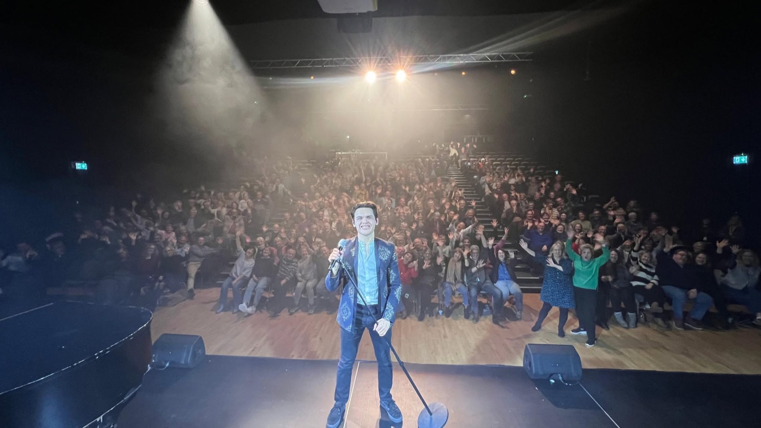 Audience at the show