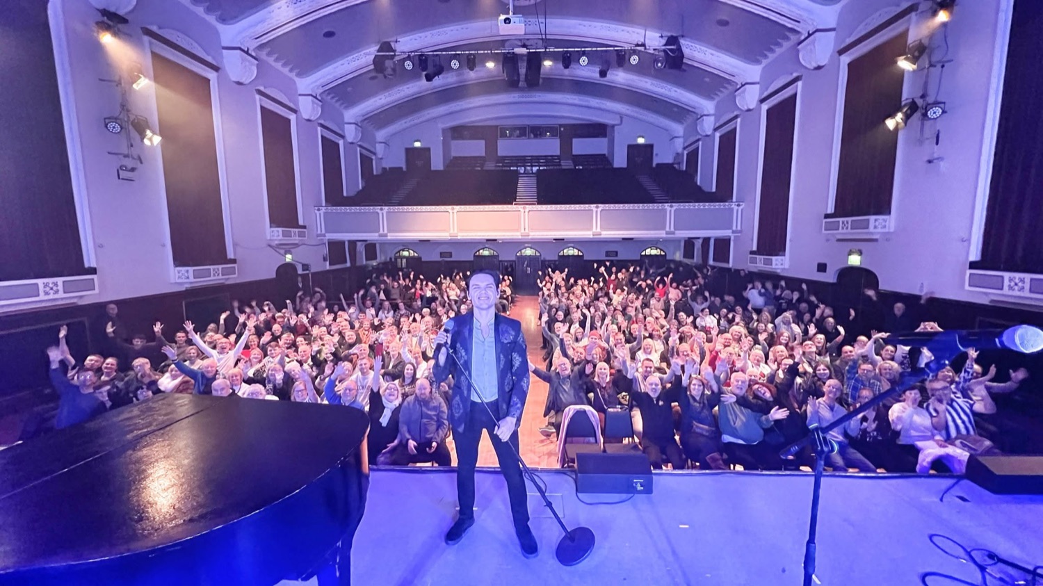 Audience at the show