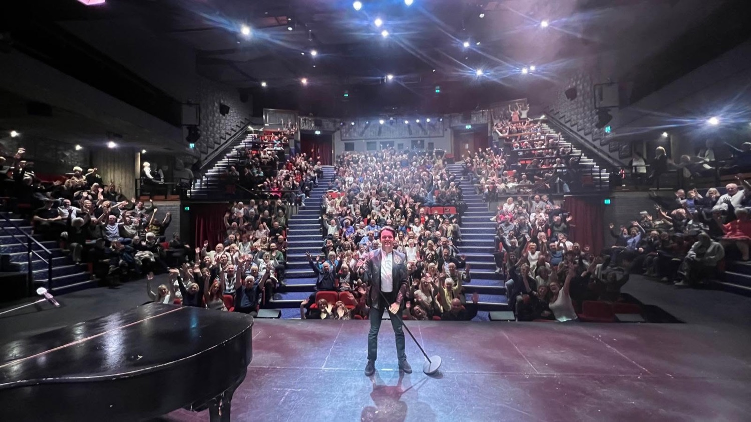 Audience at the show