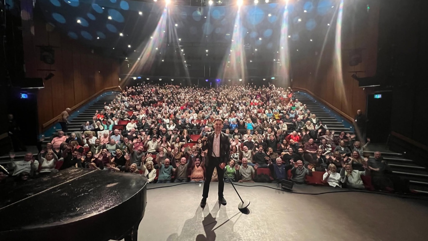 Audience at the show