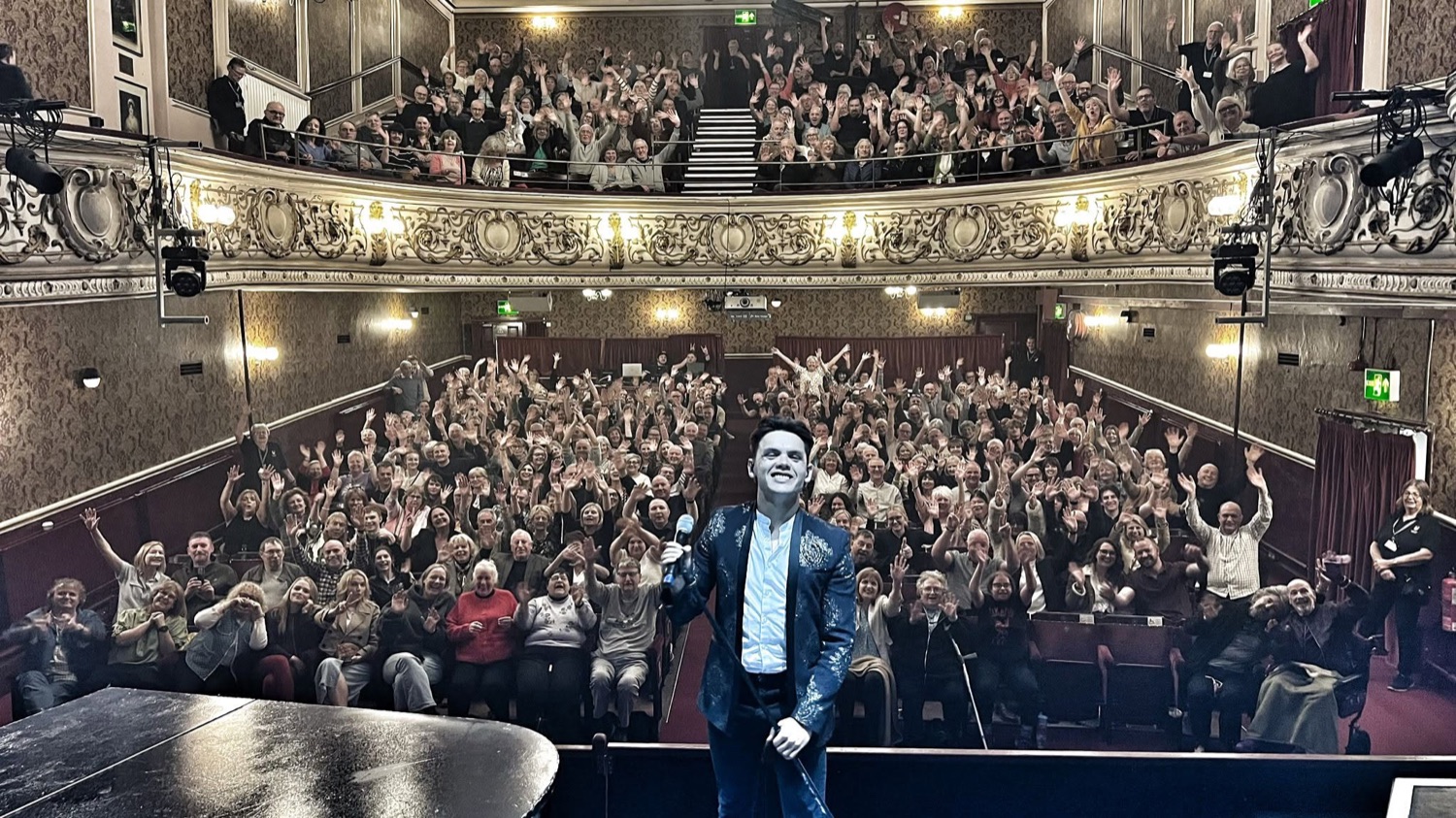 Audience at the show
