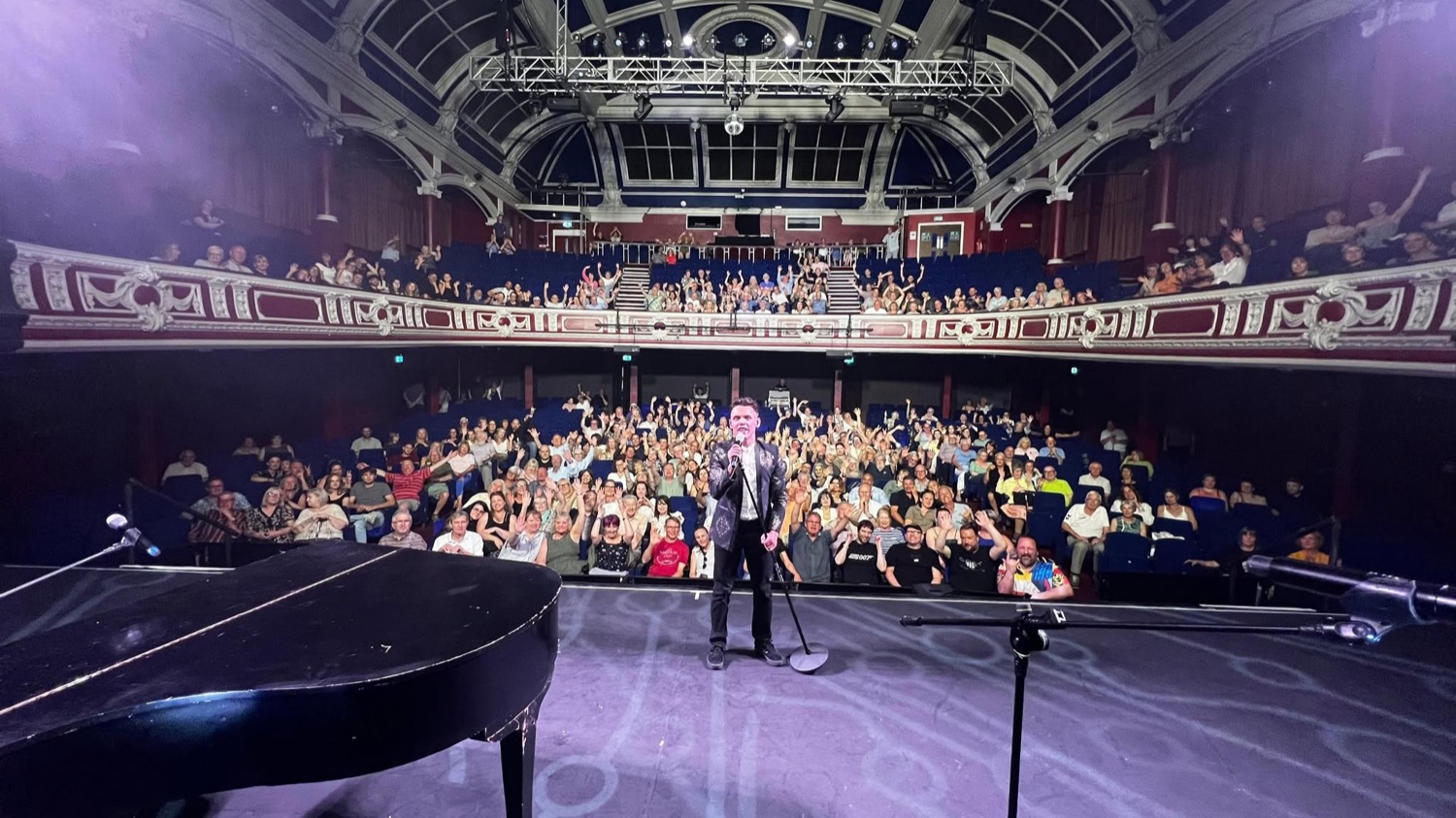 Audience at the show