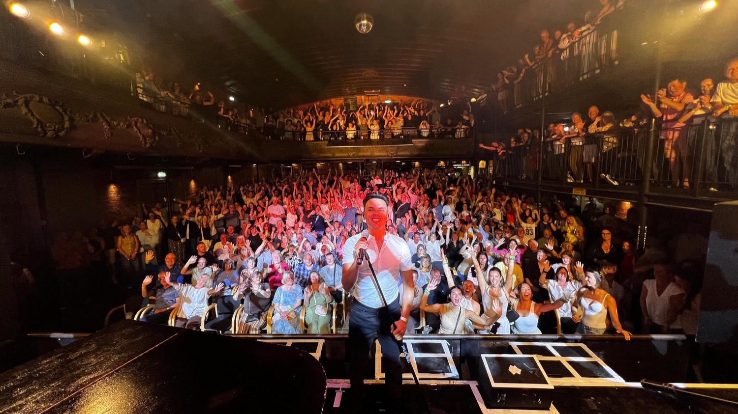 Audience at the show