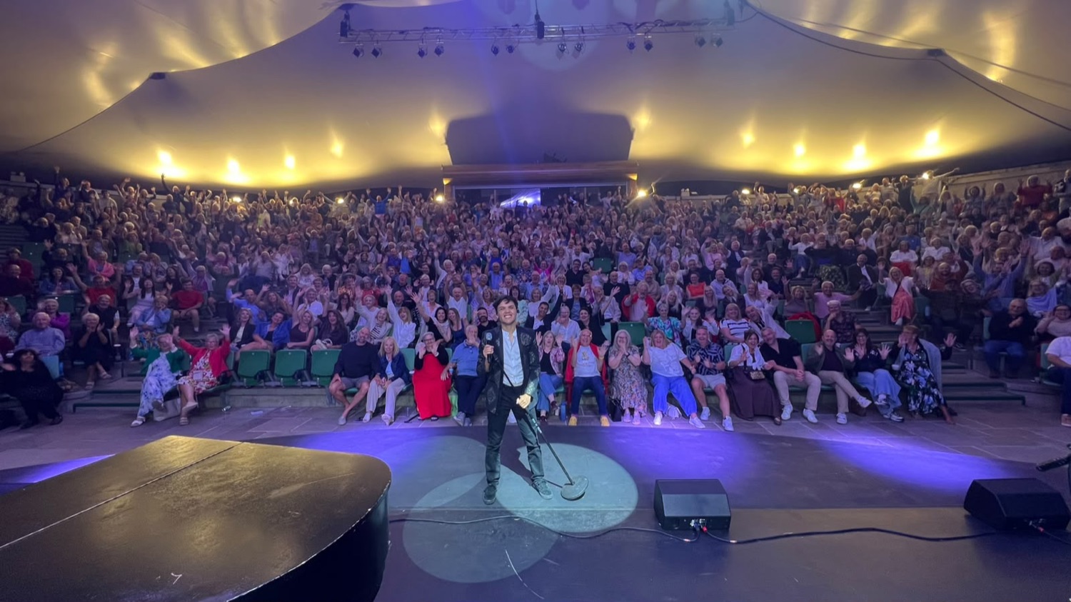 Audience at Kilworth House Theatre